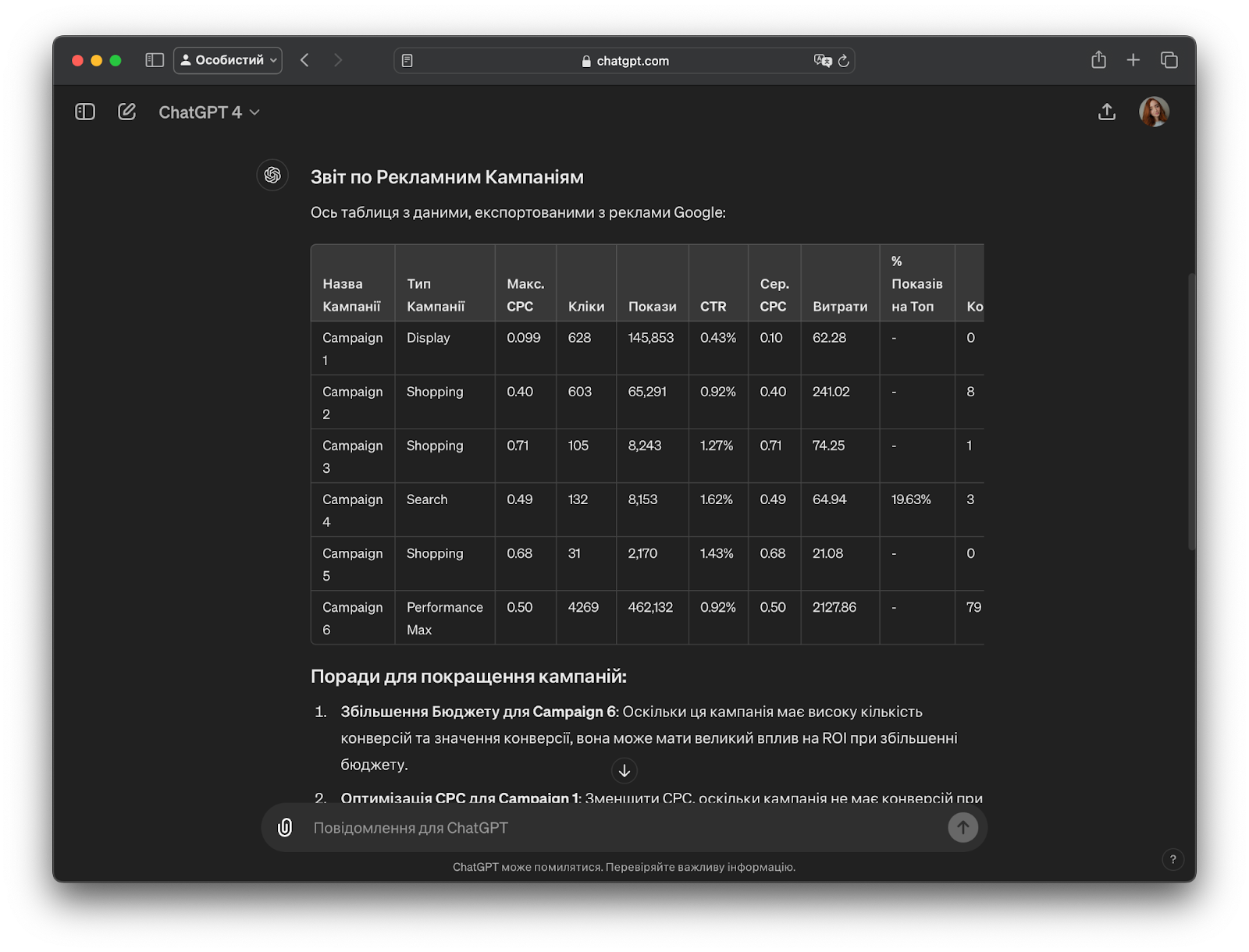 Як використовувати ChatGPT для PPC-спеціаліста: ідеї, промпти, поради