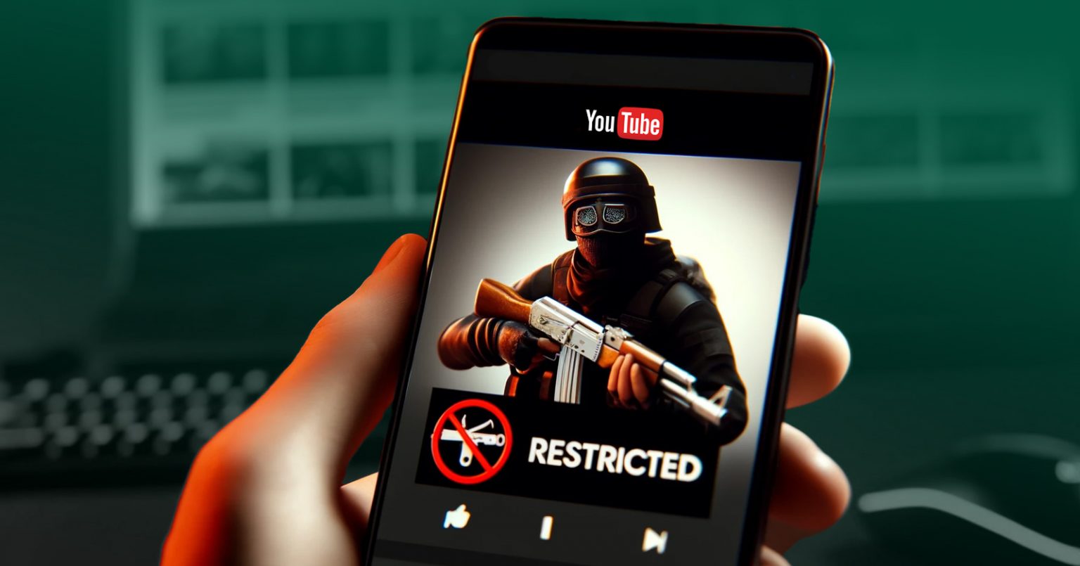 Фото: YouTube запровадив вікові обмеження на відео зі зброєю