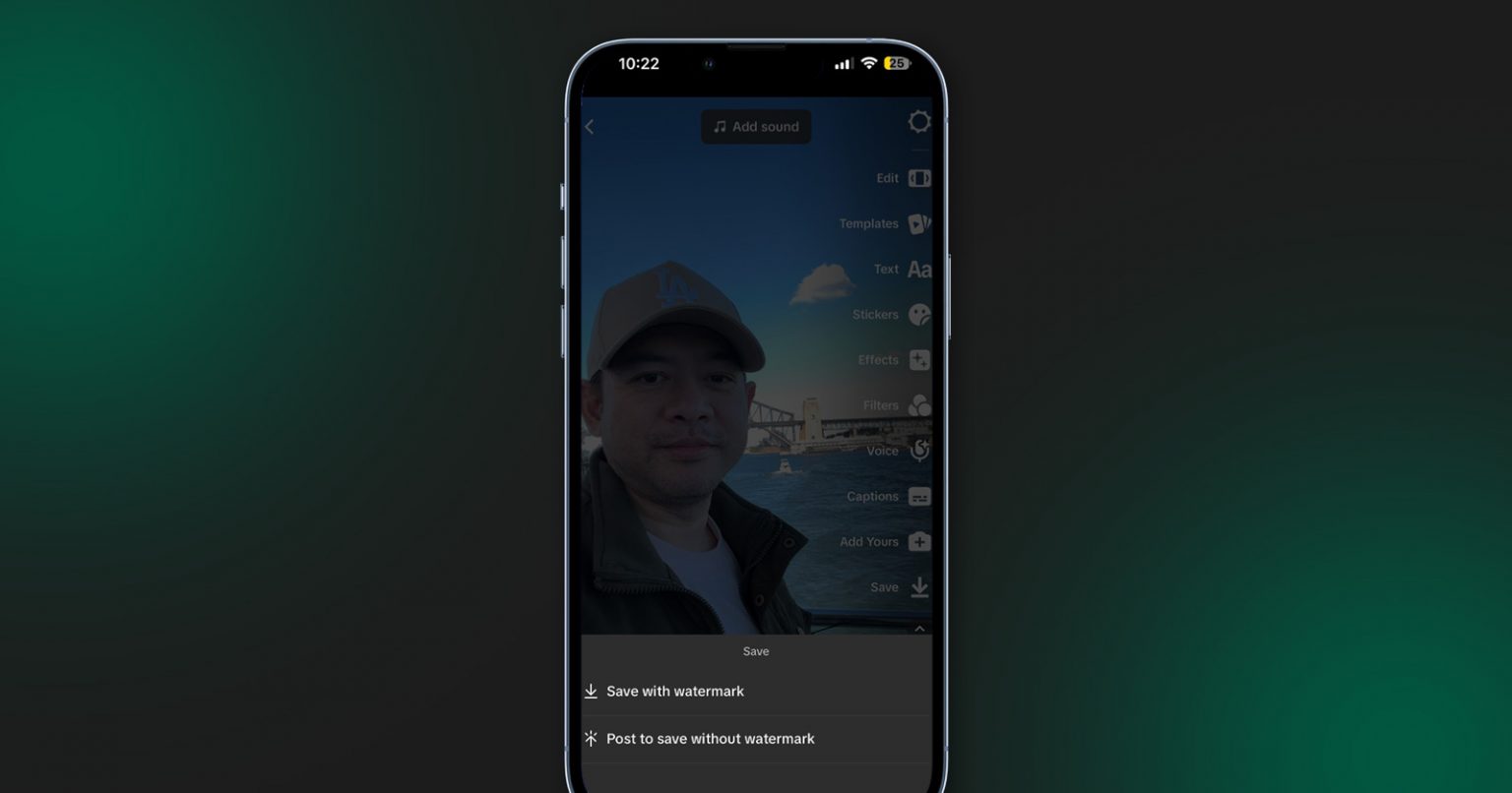 Фото: У TikTok можна скачати своє відео без водяного знаку на етапі його створення