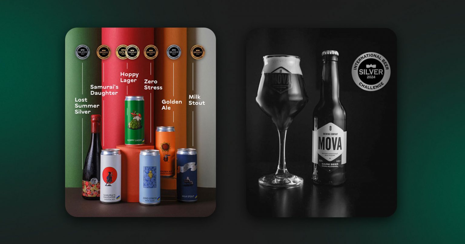 Фото: Українські броварні Varvar і Mova здобули вісім нагород на International Beer Challenge-2024