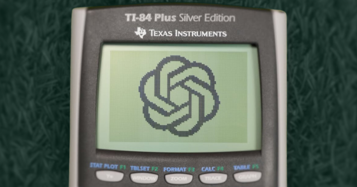Інженер підключив ChatGPT до калькулятора TI-84, перетворивши його на пристрій для вирішення задач