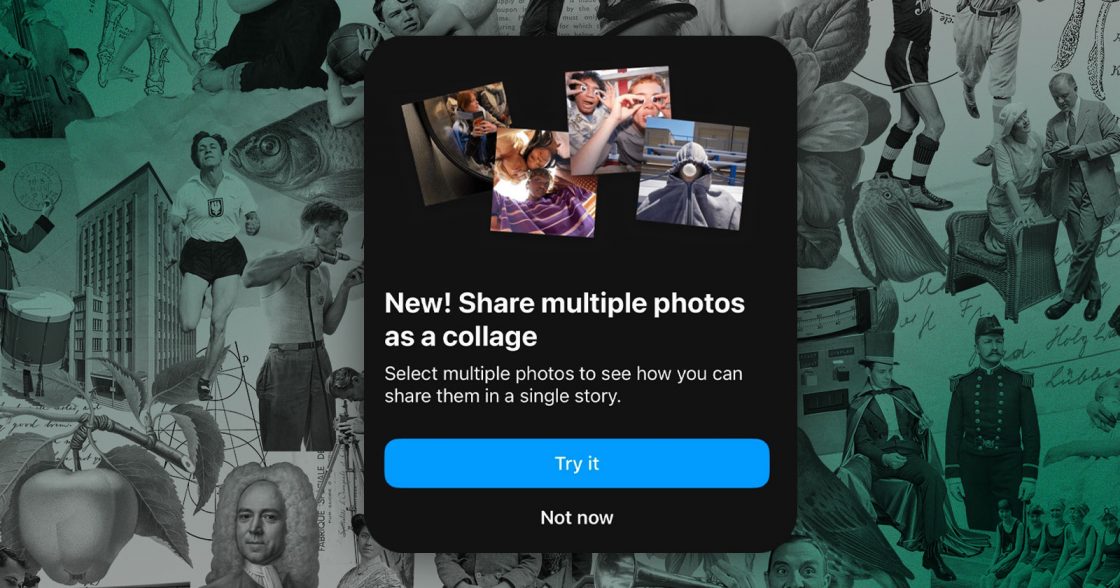 В Instagram Stories зʼявляться колажі