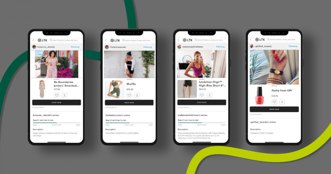 TikTok інтегрує платформу для шопінгу LTK для підтримки інфлюенсерів