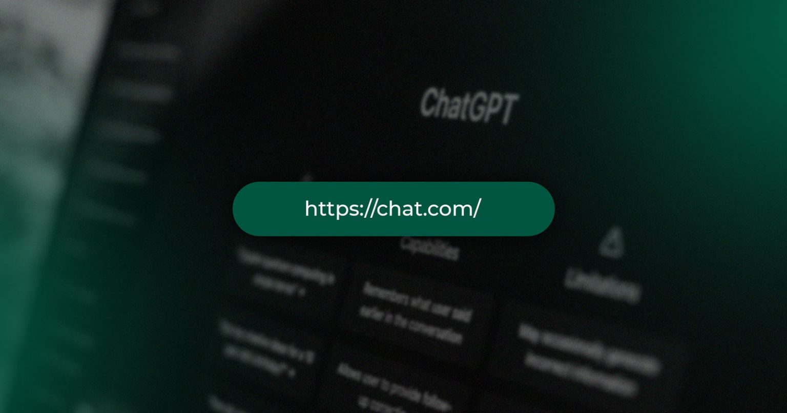 Фото: OpenAI придбала домен Chat.com за понад $15 мільйонів
