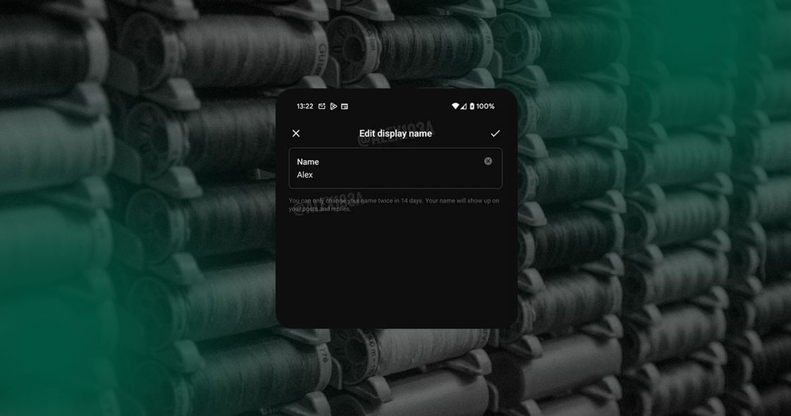 Threads дозволить змінювати ім’я профілю незалежно від Instagram