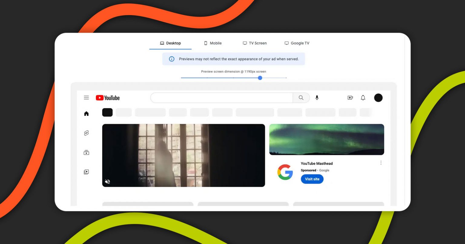Фото: YouTube запускає модель погодинної реклами Masthead