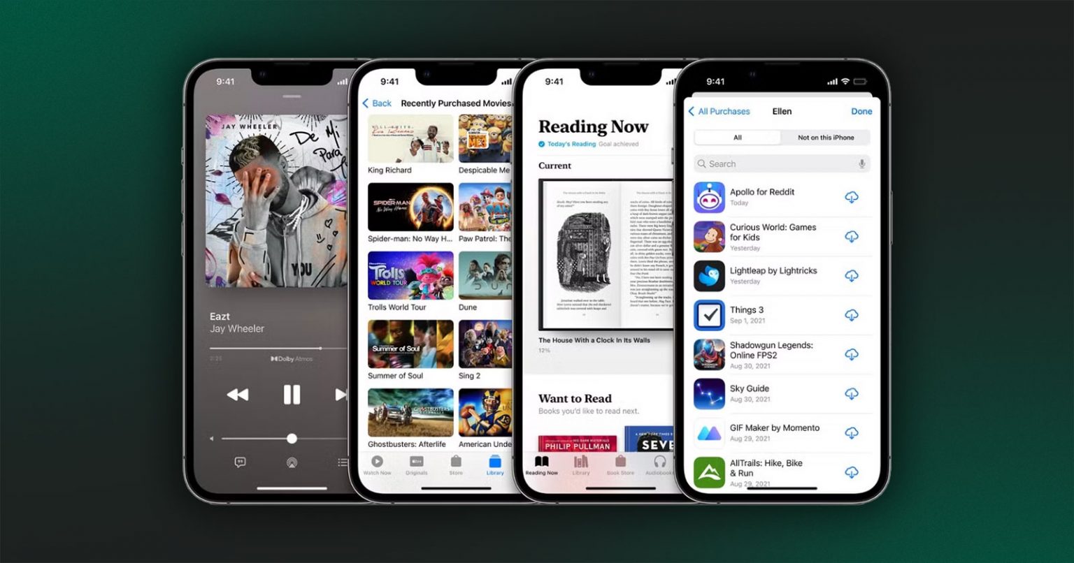 Фото: Apple дозволила переносити покупки між обліковими записами