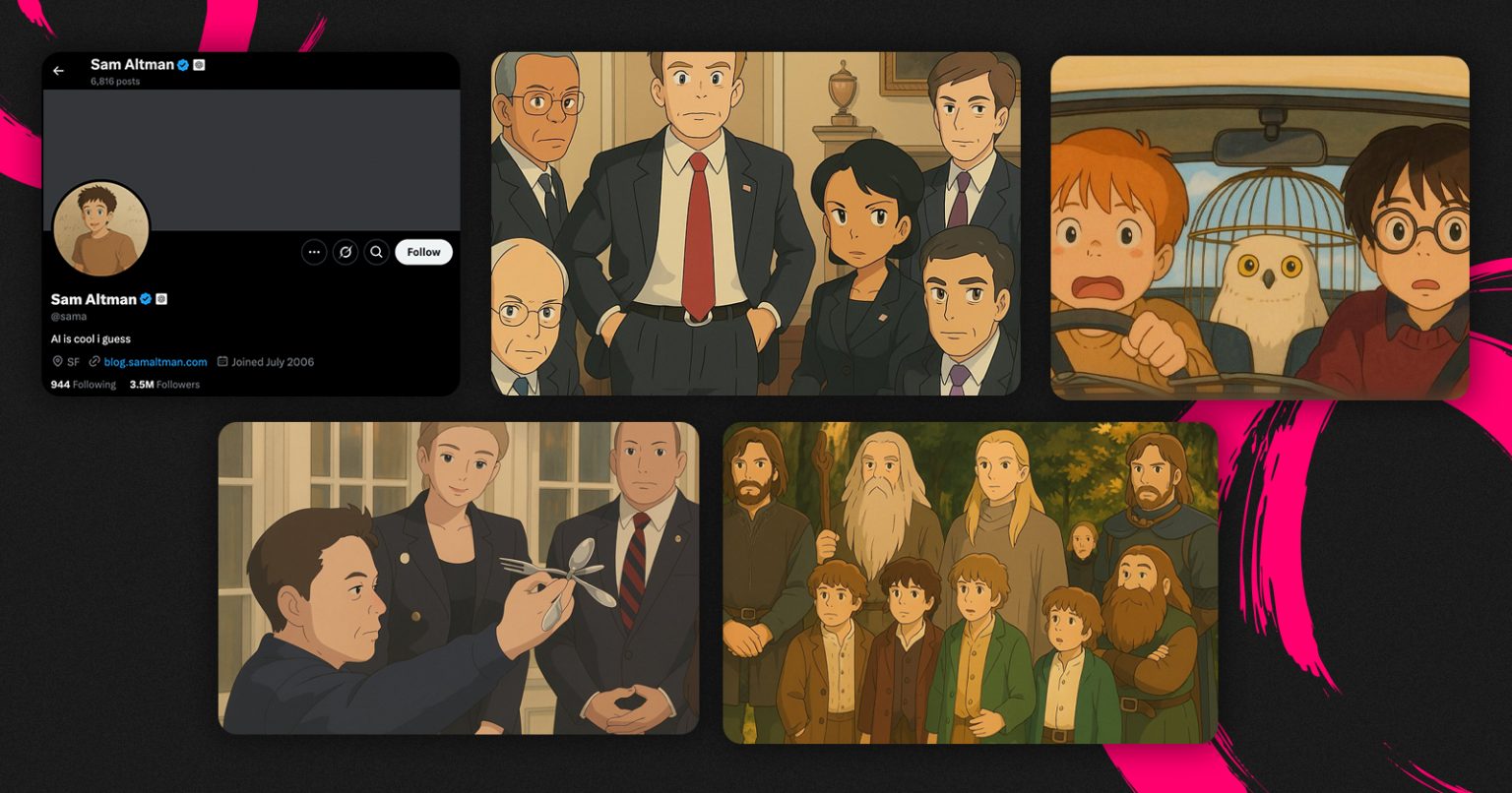 Фото: OpenAI генерує зображення у стилі Studio Ghibli — юристи ставлять питання щодо авторського права