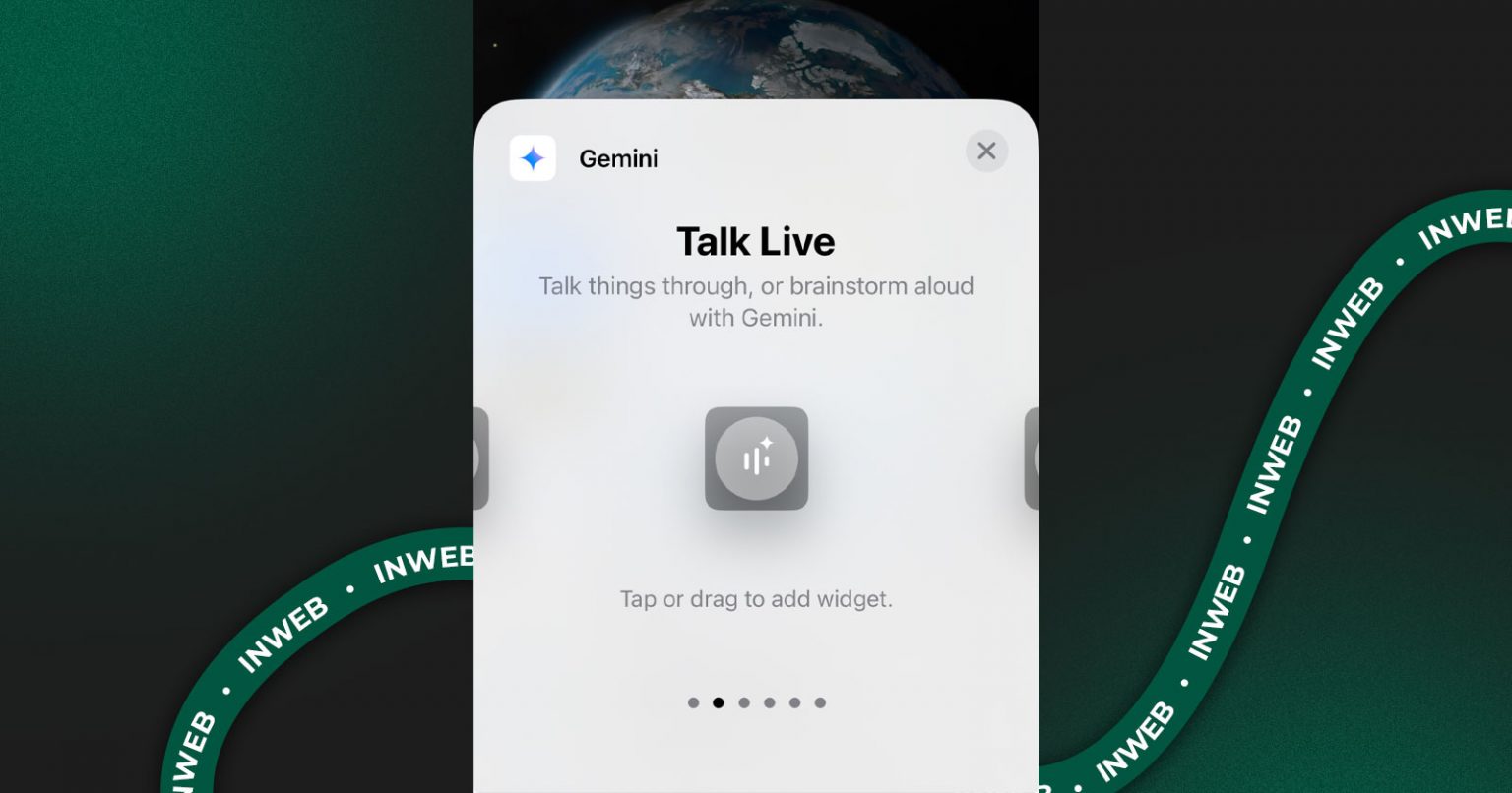 Фото: Google відкриває доступ до Gemini з екрана блокування iPhone