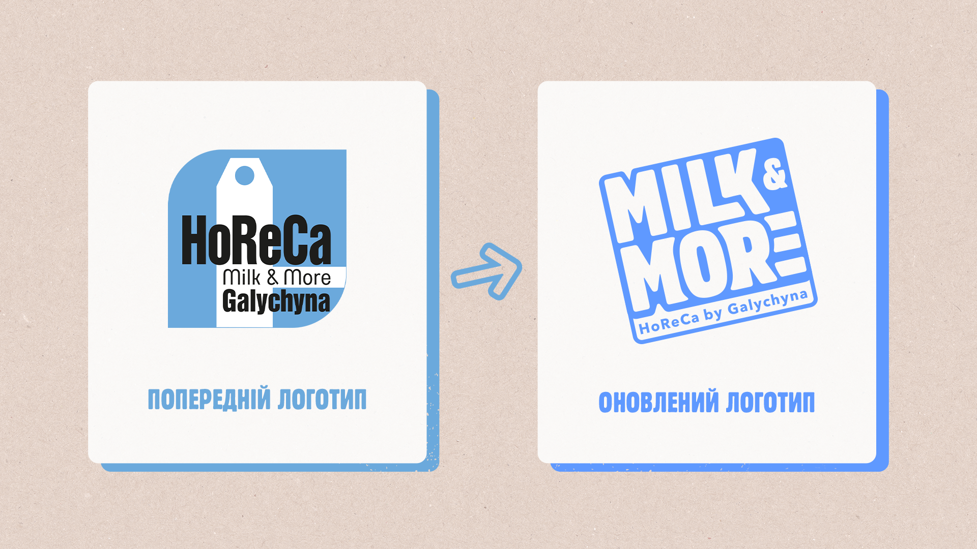 Фото: Від строгості до зухвалості: як MOKO змінили айдентику «Milk&More» і заговорив мовою барист