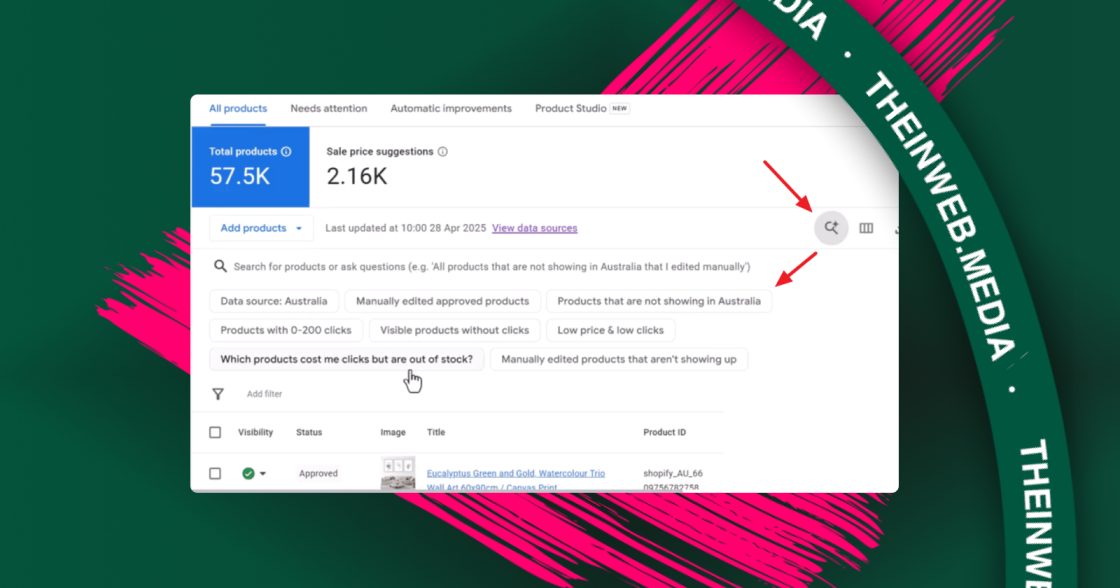 Google Merchant Center додає розумний пошук товарів за допомогою ШІ
