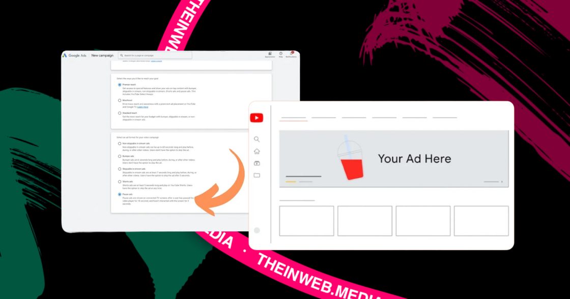 Google запускає новий формат Pause Ads на YouTube та оновлює політику TV Masthead для реклами ставок у США