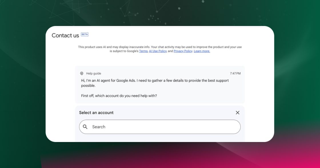 Google тестує ШІ-асистента на сторінці підтримки Google Ads