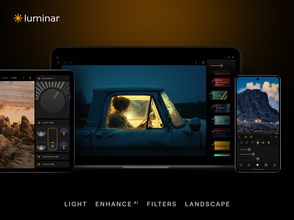Фото: Партнерство Skylum і Google: Luminar виходить на Android та ChromeOS
