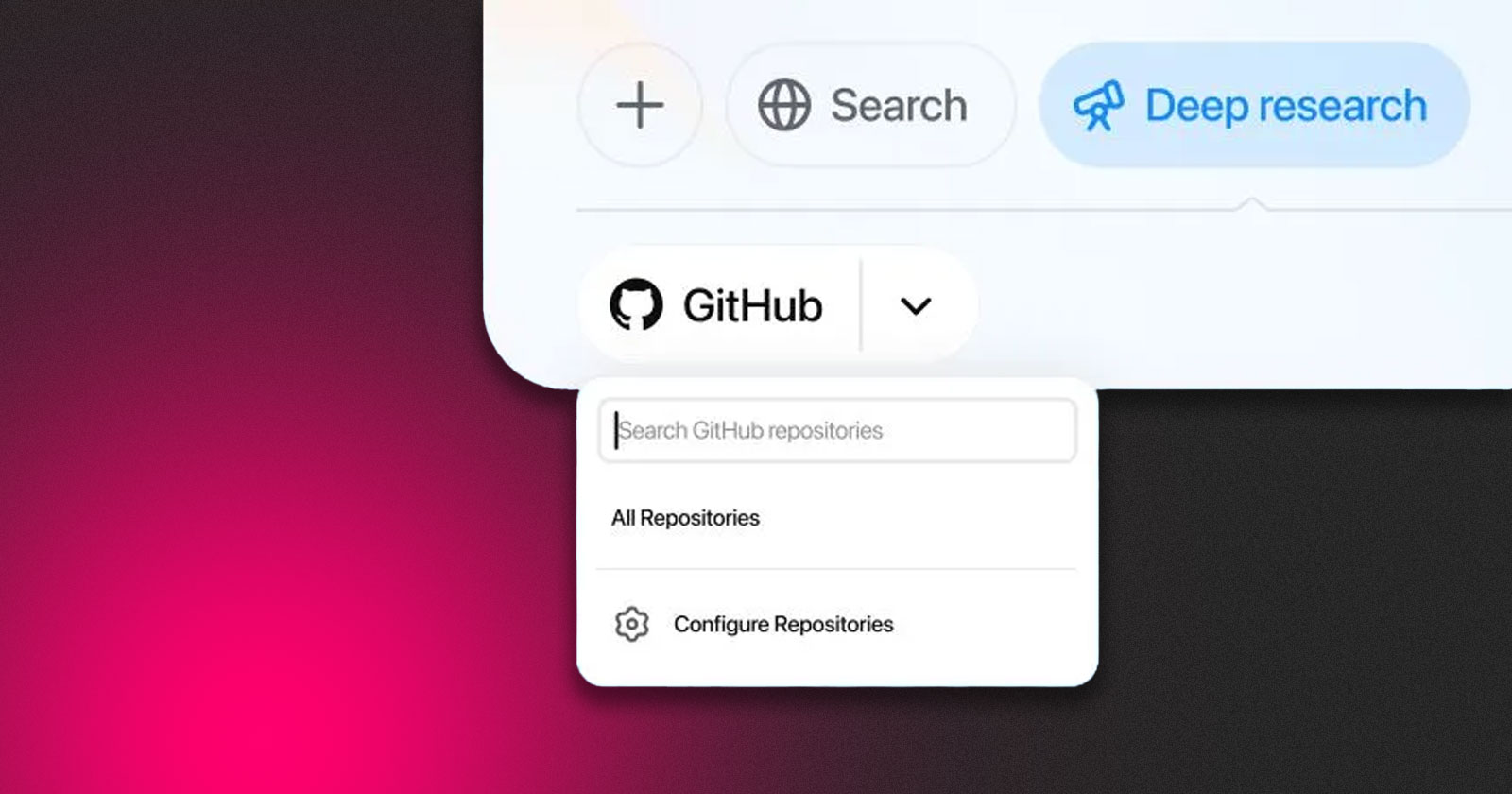 Новини | ChatGPT deep research отримав підтримку GitHub: можна ставити ...
