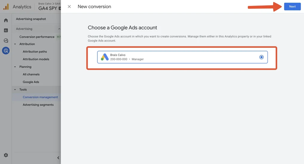 Фото: У GA4 з’явився розділ для керування конверсіями Google Ads