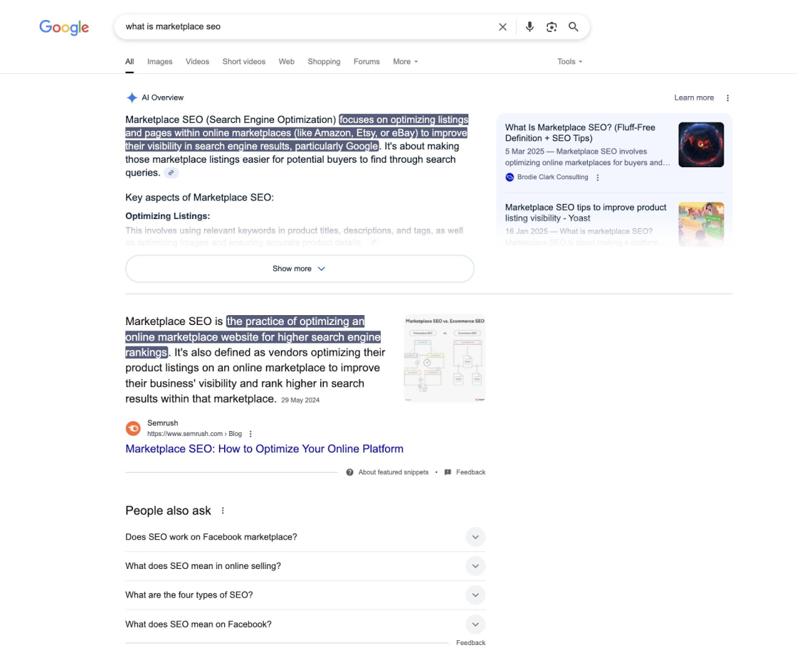 Фото: Google тестує нові варіанти оформлення пошукової видачі: кольори, навігація та видалення назв сайтів