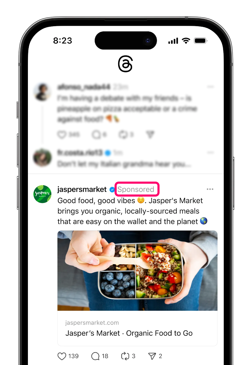 Як запустити рекламу в Threads через Meta Ads: інструкція для бізнесу