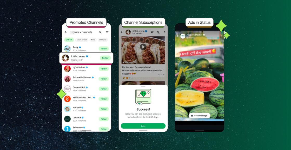 Meta запускає рекламу в WhatsApp: користувачі побачать оголошення у вкладці «Оновлення»