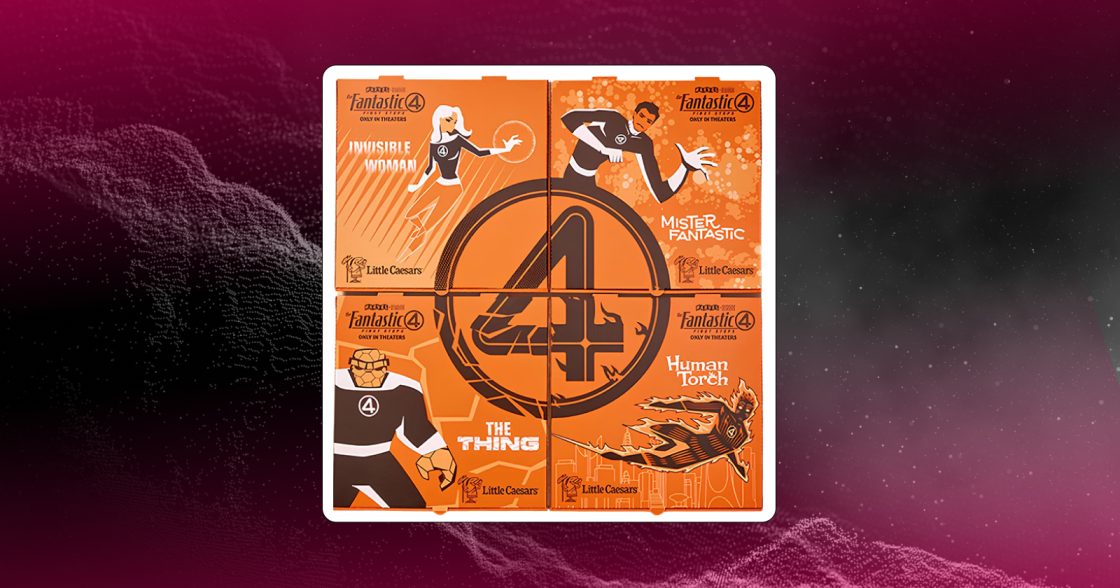 Американська мережа піцерій Little Caesars створила піцу до виходу нового фільму «Фантастична четвірка»