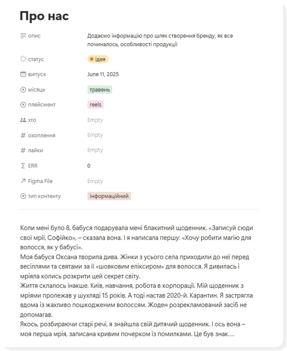 Фото: Як оформити контент-план, який працює: поради від SMM-спеціалістки Inweb