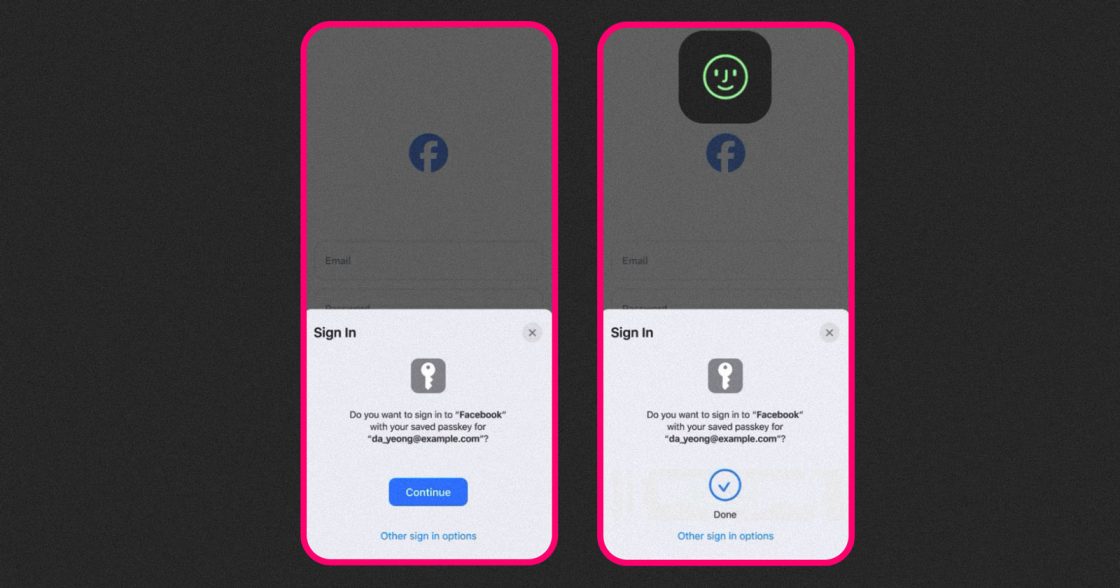 Facebook впроваджує passkey для захисту від фішингових атак