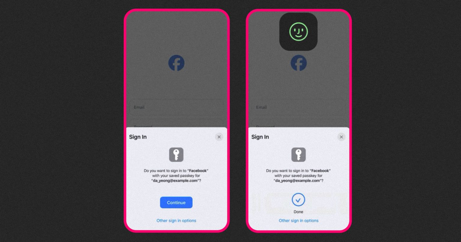 Facebook впроваджує passkey для захисту від фішингових атак