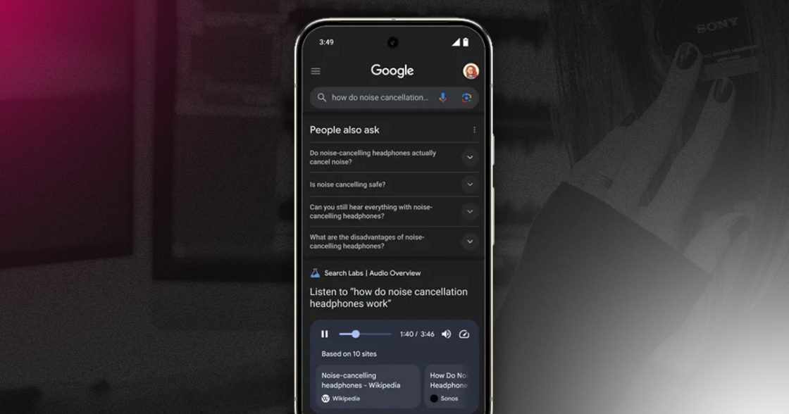 Google тестує голосові огляди у пошуку — функція на базі Gemini доступна в США