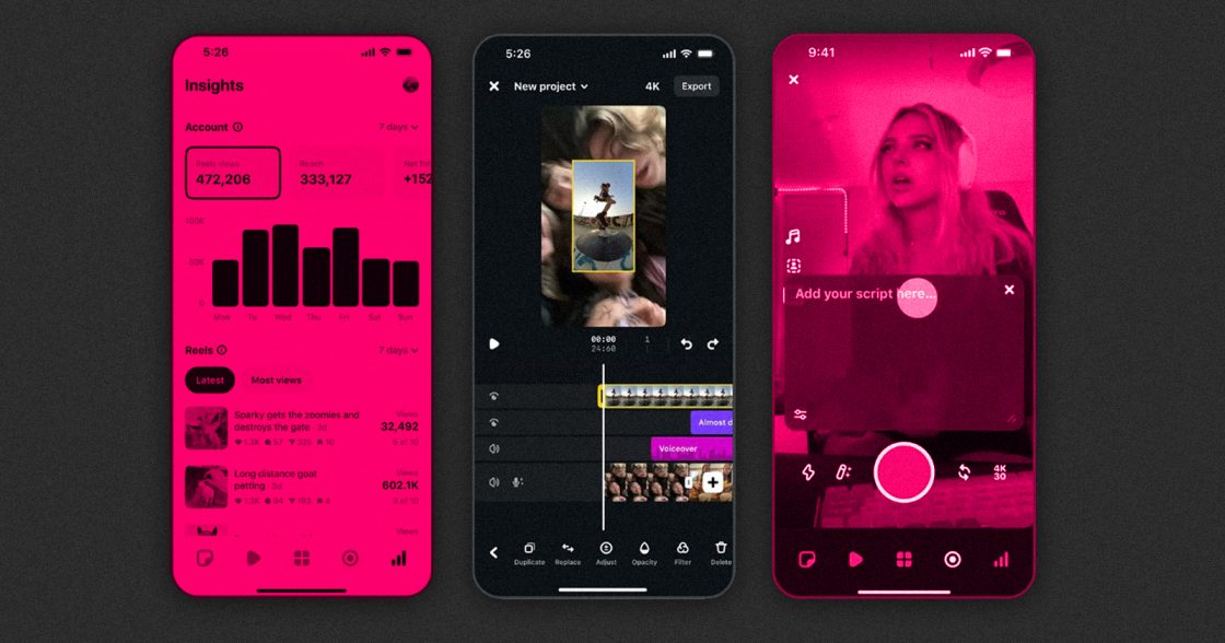 Instagram додав телесуфлер і аналітику переглядів у застосунок Edits