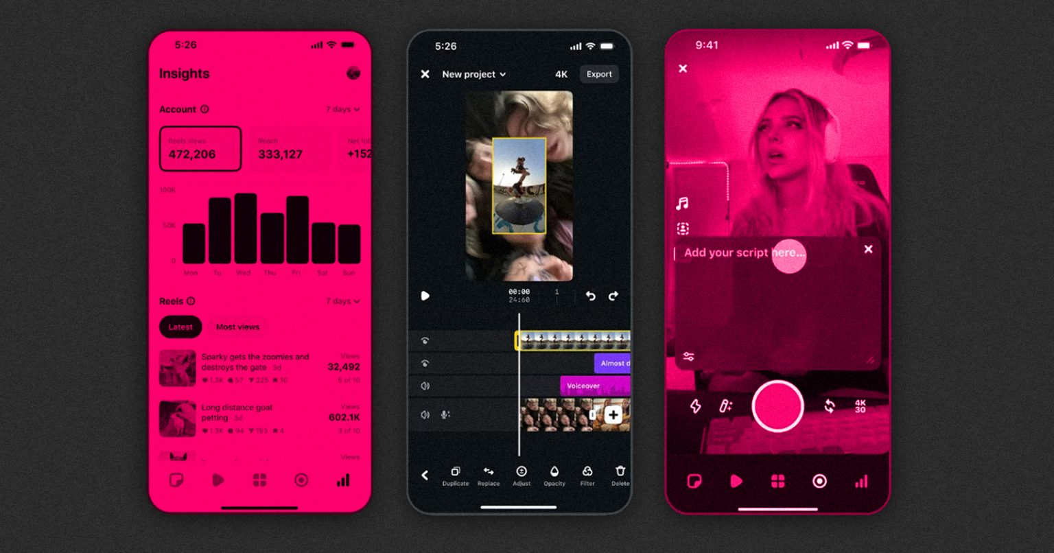 Instagram додав телесуфлер і аналітику переглядів у застосунок Edits