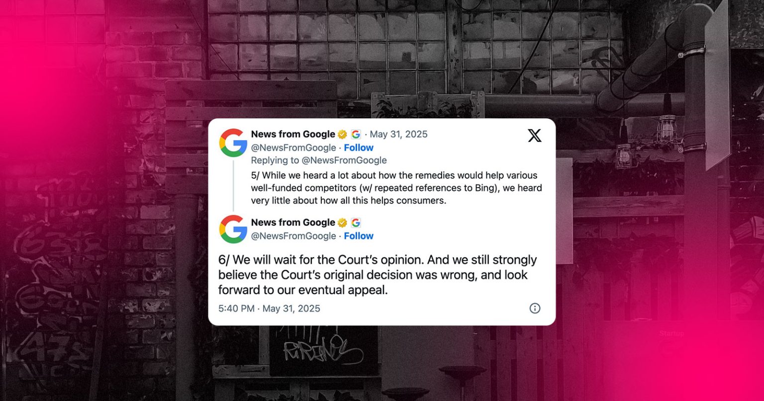 Google оскаржить антимонопольне рішення щодо домінування на ринку пошуку
