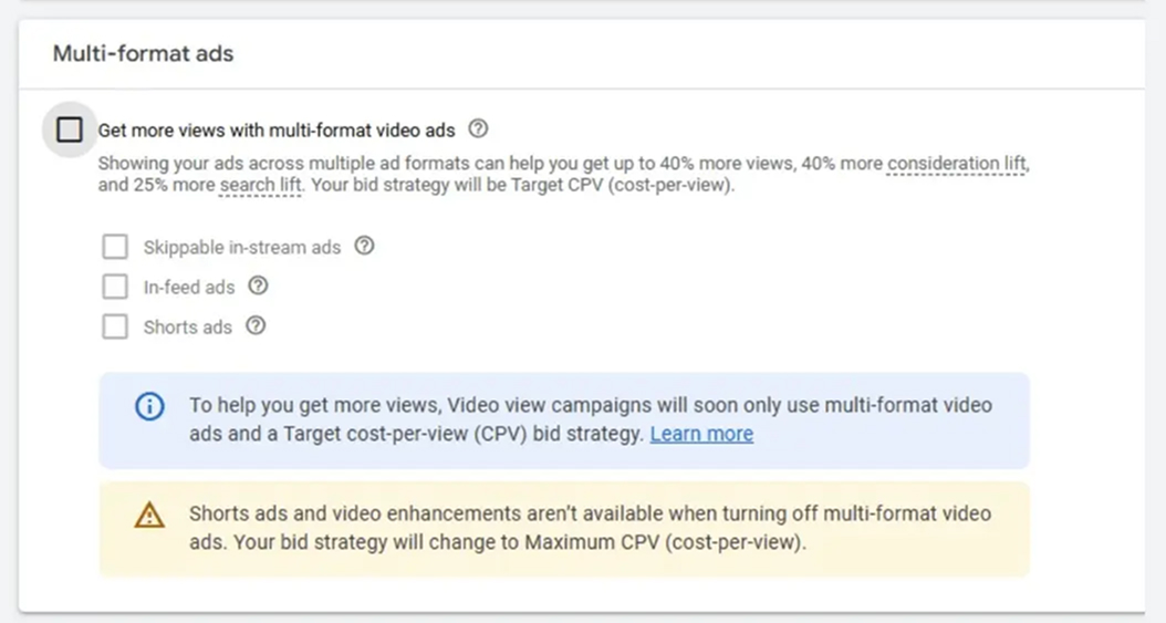 Фото: YouTube більше не дозволяє відмовлятися від мультиформатної відеореклами