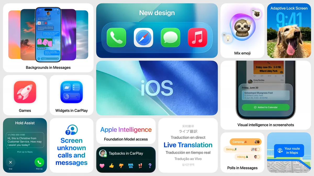 Що показали на конференції Apple WWDC 2025