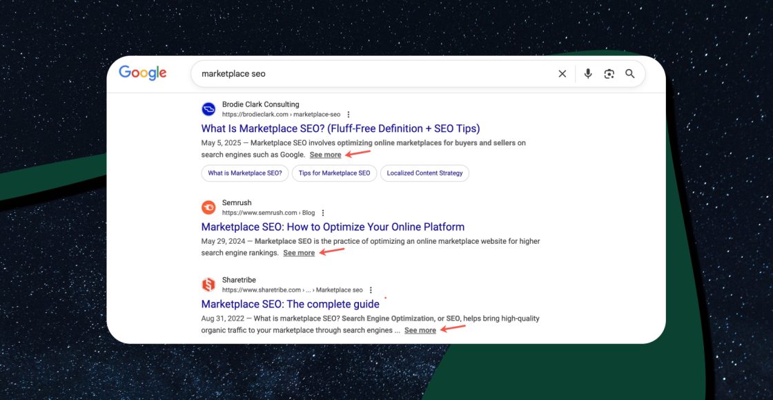 Google експериментує з розширеними сніпетами: посилання ведуть глибше на сторінку