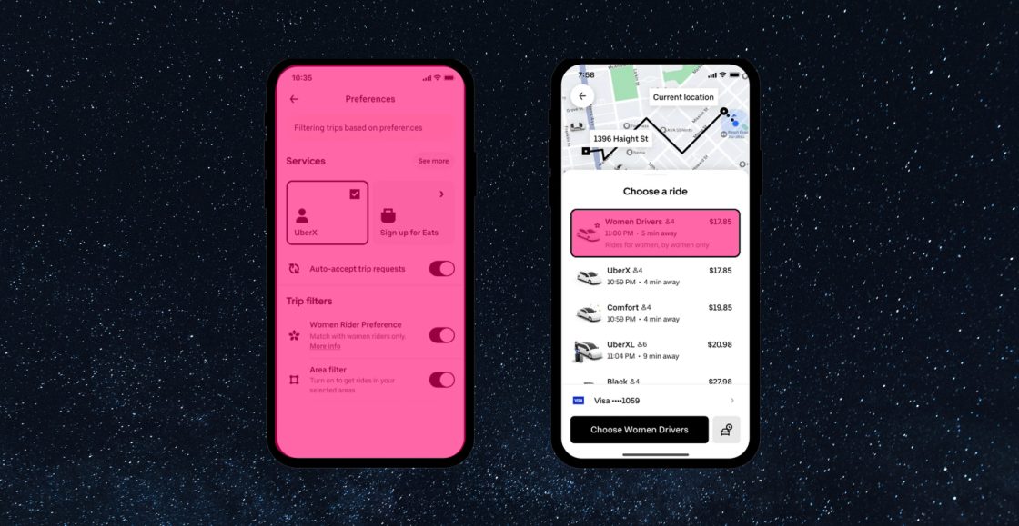 Uber у США запускає поїздки «жінки для жінок»