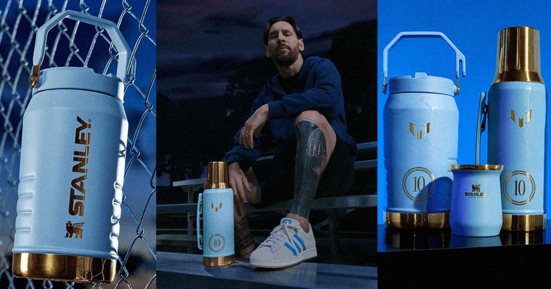 Мессі та Stanley 1913 випустили нову лімітовану серію Striker Blue у синьому кольорі Аргентини