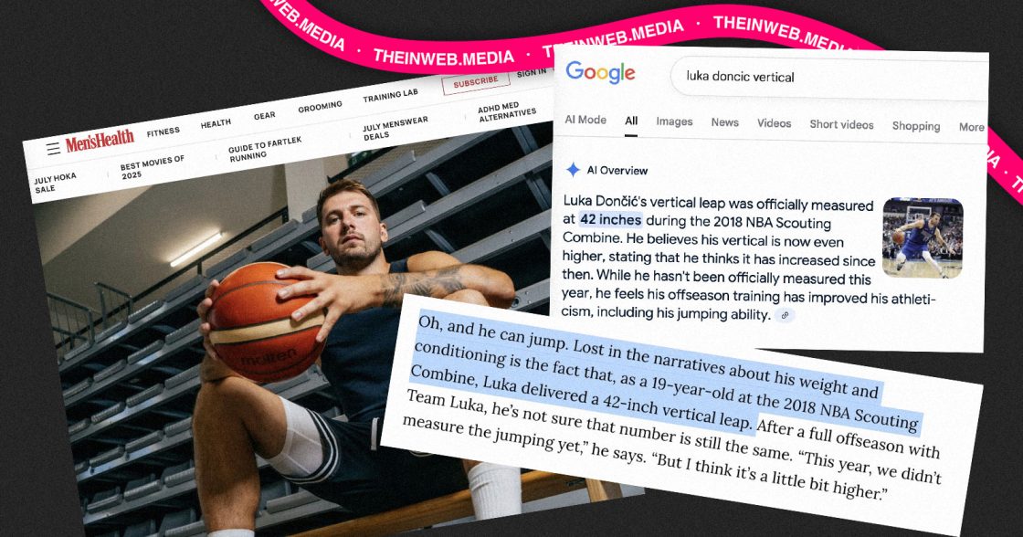 Журнал Men’s Health випадково приписав Луці Дончичу неіснуючий рекорд — помилку взяли з Google AI