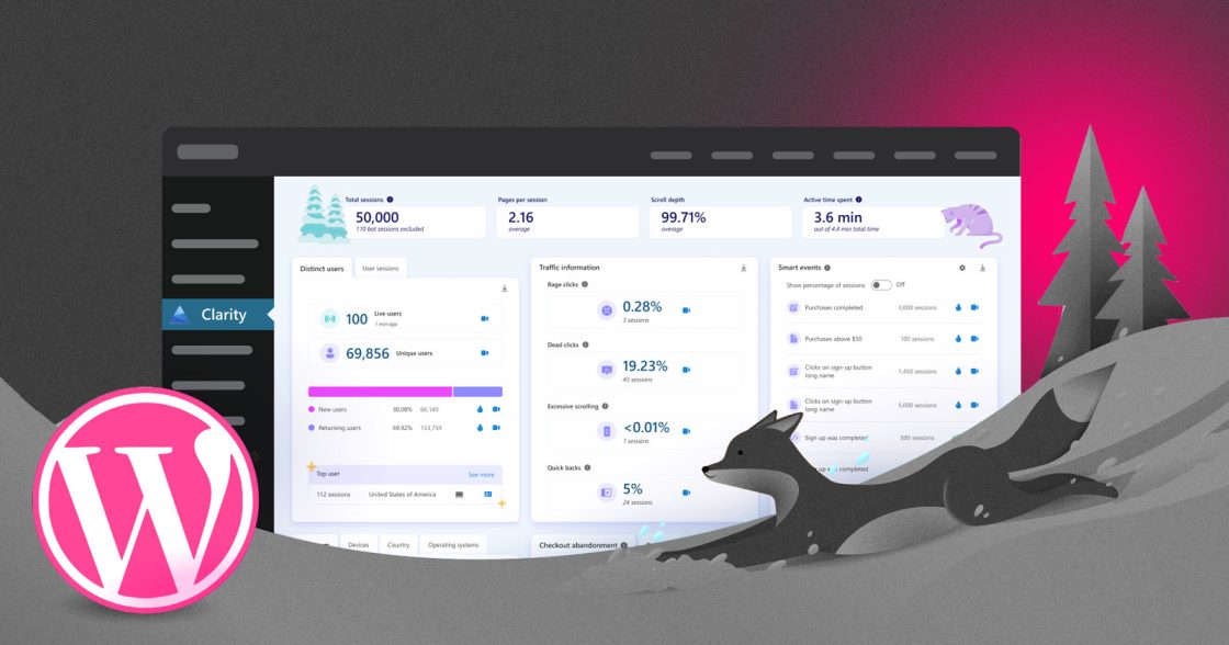 Microsoft Clarity отримав повну інтеграцію з WordPress