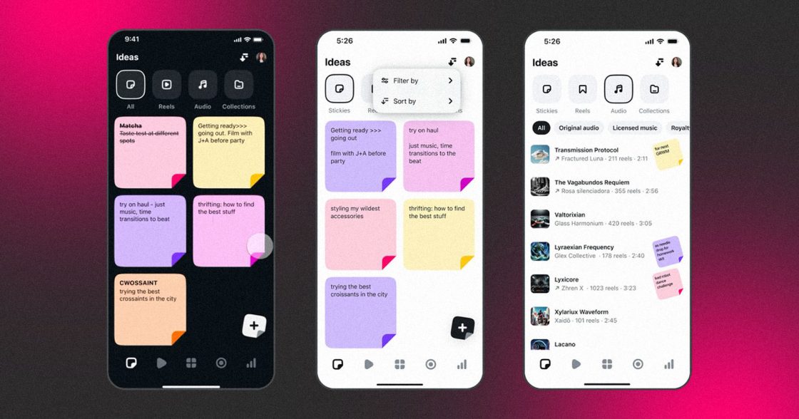 Instagram додає нові інструменти в Edits для зручного управління проєктами