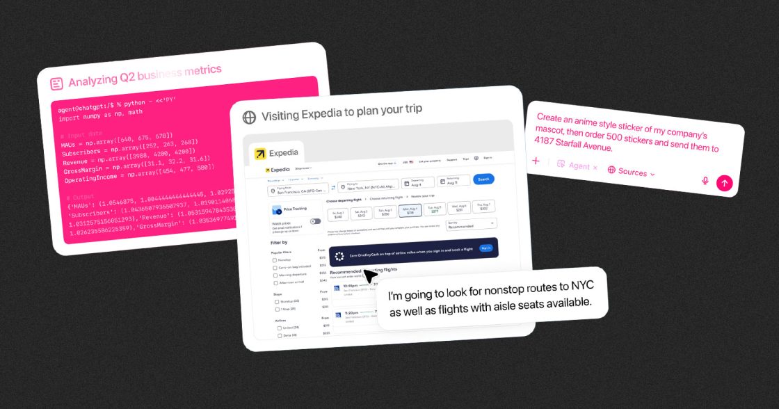 OpenAI запустила ChatGPT Agent для роботи з даними, сайтами та документами