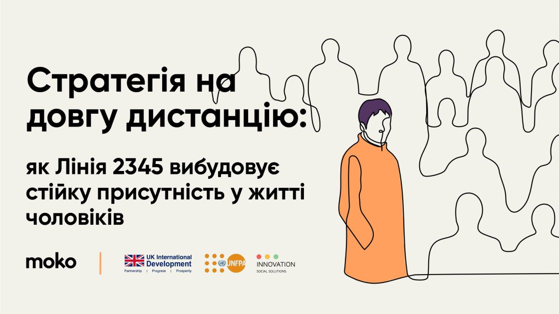 Як MOKO вибудували довгострокову комунікацію для «Лінії 2345» — кейс про підтримку чоловіків