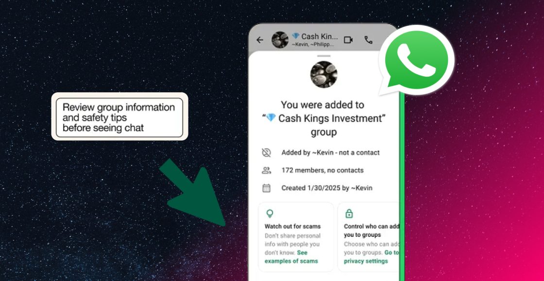 WhatsApp попереджатиме про шахрайські чати — Meta вводить нові інструменти безпеки