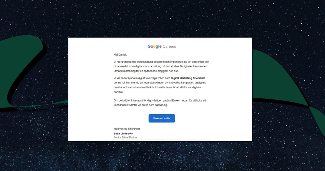 Фейкові листи від імені Google: шахраї пропонують неіснуючі вакансії