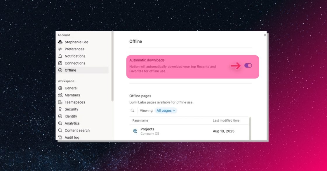 Notion запустив офлайн-режим: тепер ресурсом можна користуватися без інтернету