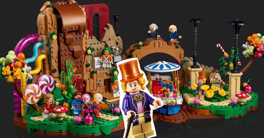 LEGO анонсувала набір «Віллі Вонка і шоколадна фабрика»