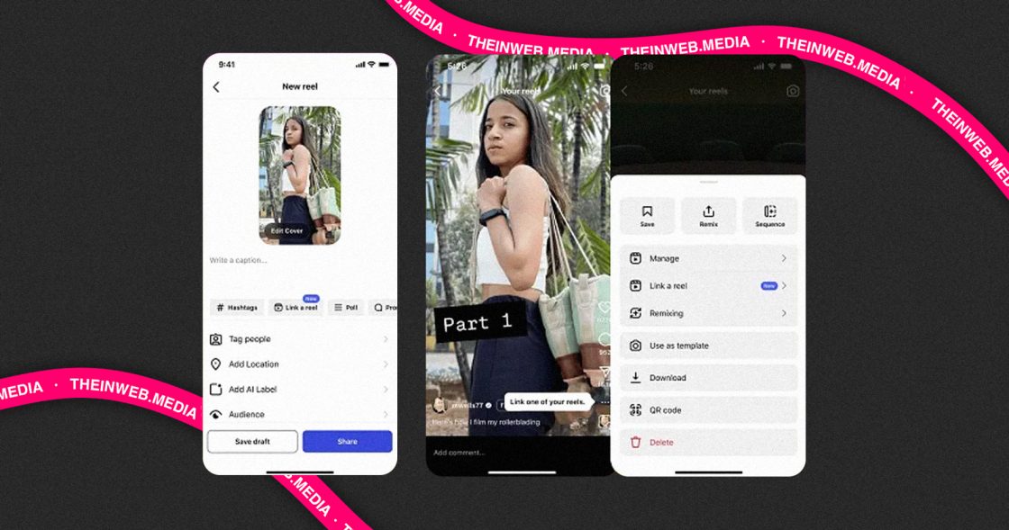 Instagram запустив функцію лінкування Reels для серійних відео