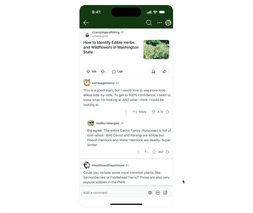Фото: Reddit запускає Pro-інструменти для медіа і тестує поліпшене читання лінків у застосунку