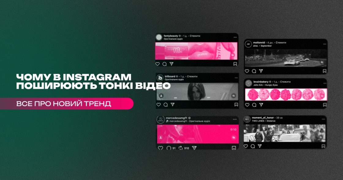 Чому в Instagram поширюються тонкі відео — тренд на 5120×1080 ultra-wide у Reels