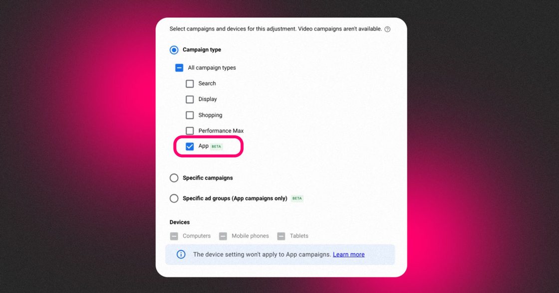 Google Ads запустила сезонні коригування ставок для кампаній застосунків