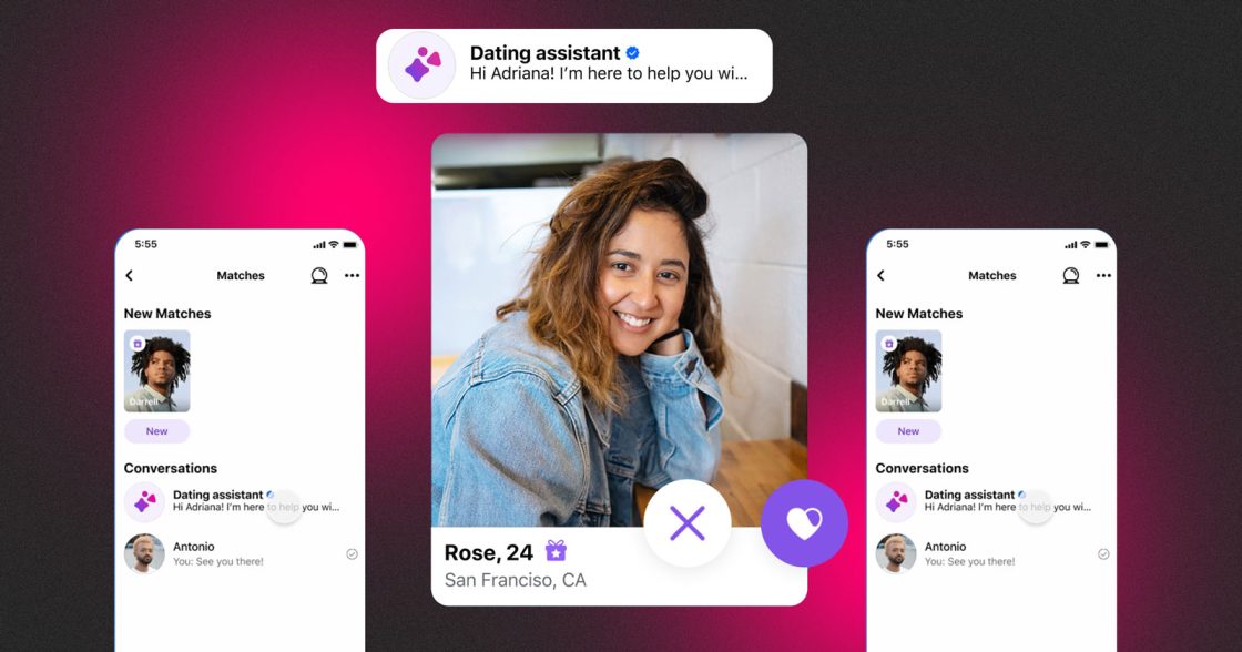 Meta додала ШІ-асистента у Facebook Dating